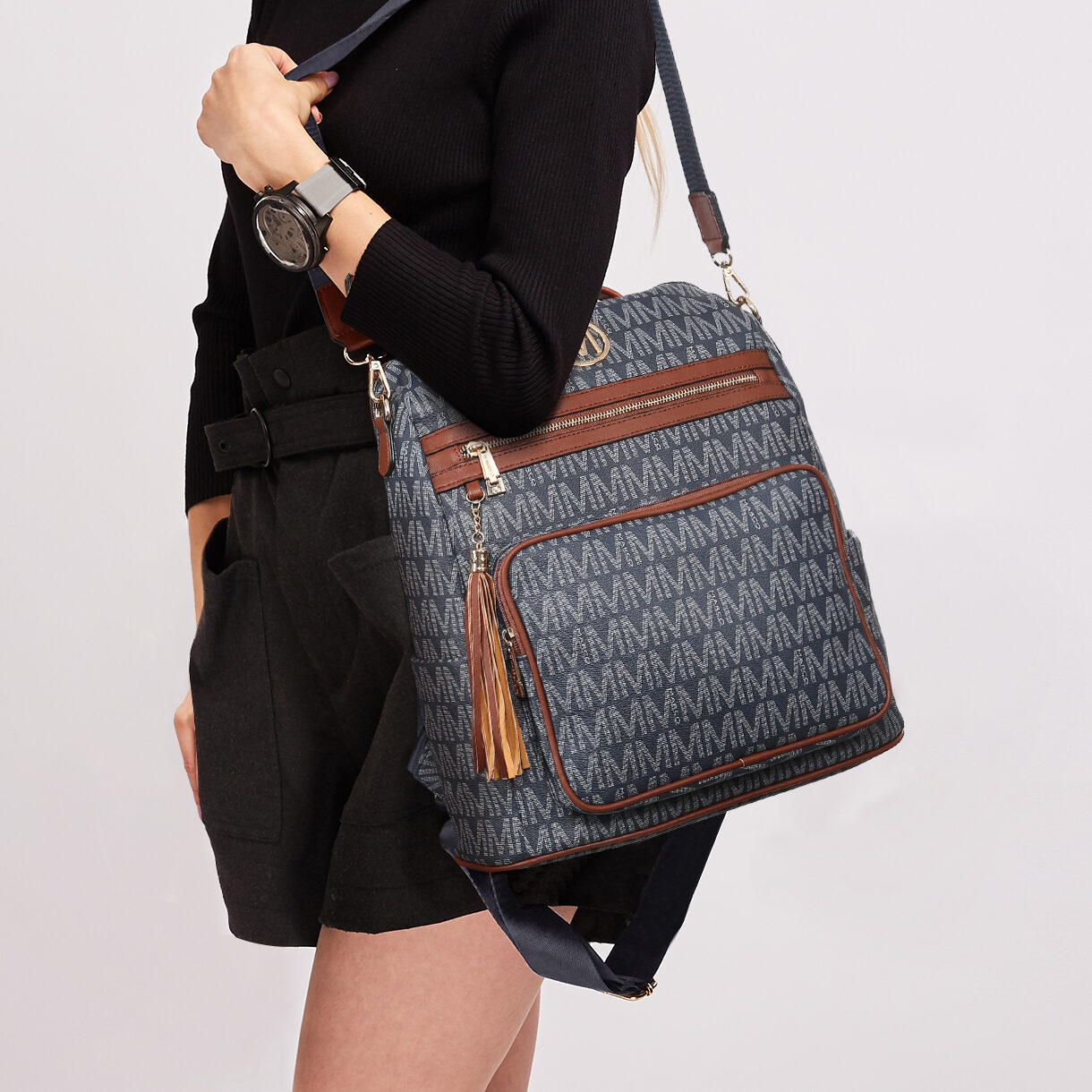 XL-M-8699 DBL Fashion Backpack 2 N 1