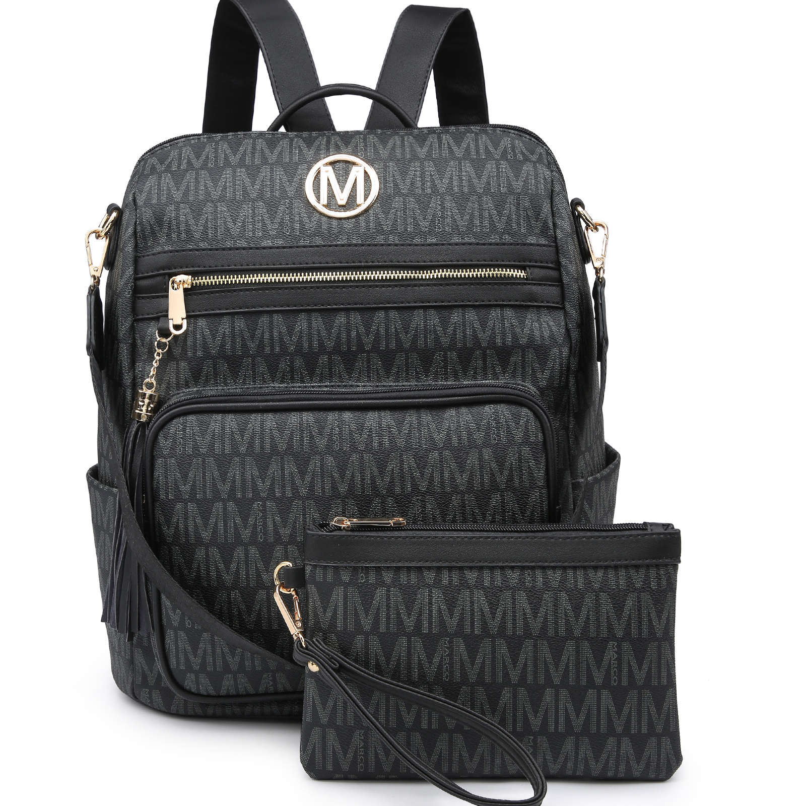 XL-M-8699 BK Fashion Backpack 2 N 1