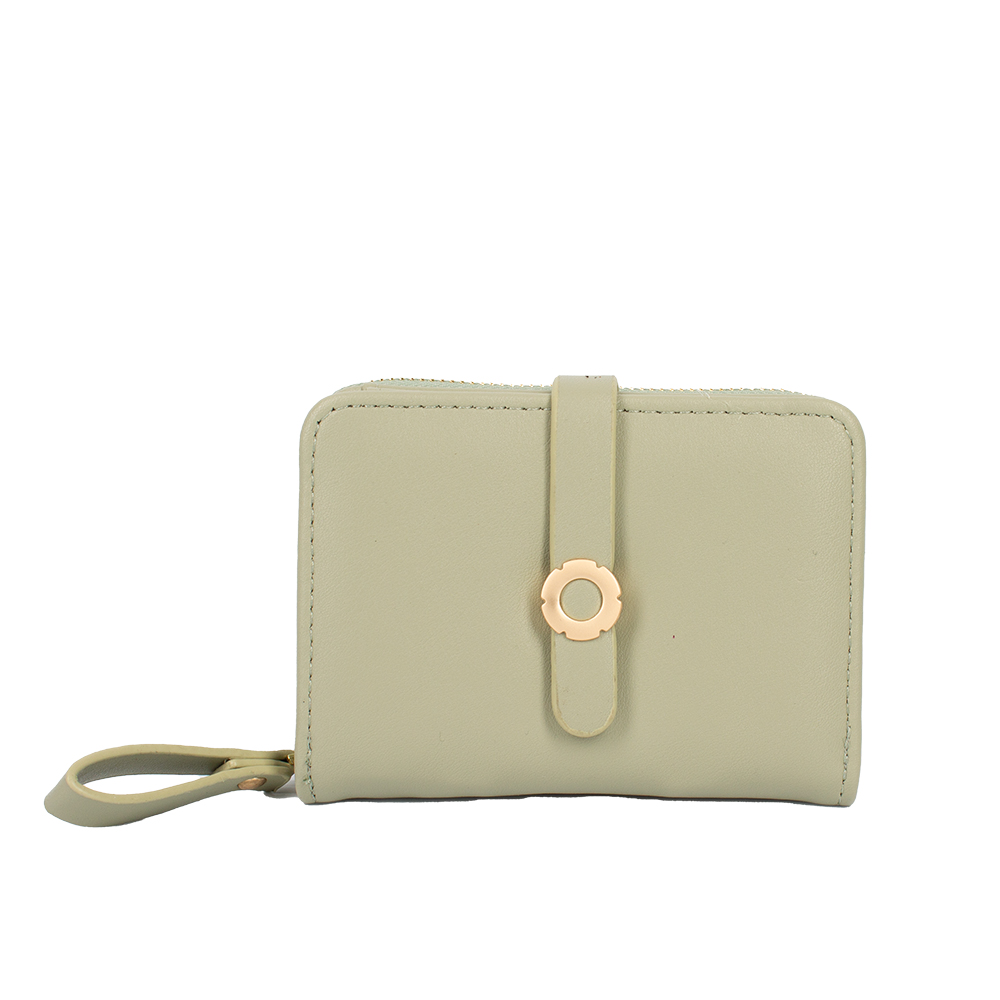 Q-1021-GN Trifold Wallets