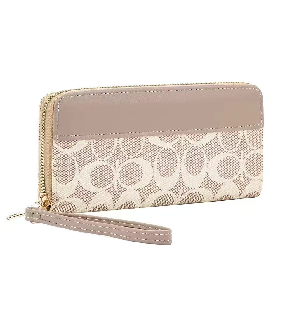 114A-KH Fashion Single Zipper Wallet