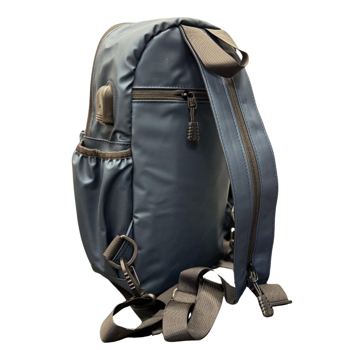 #3013 BL Functional Sling Crossbody Bag