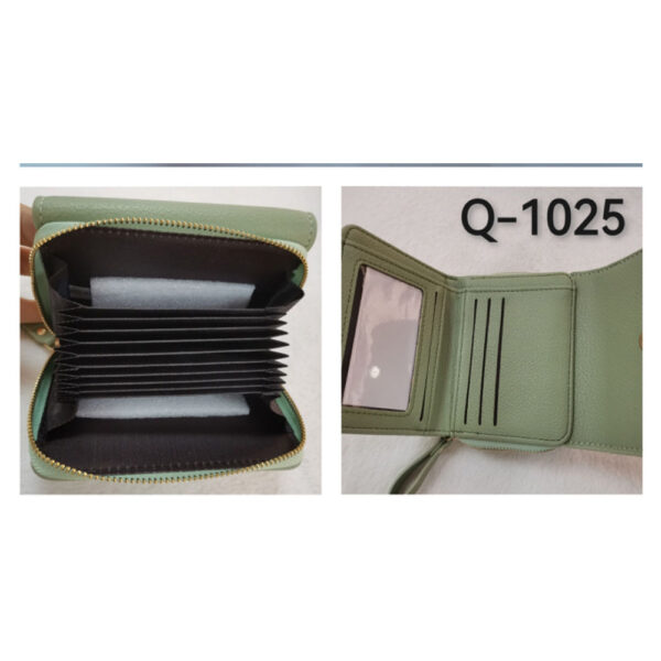 Q-1025-BG Trifold Wallets