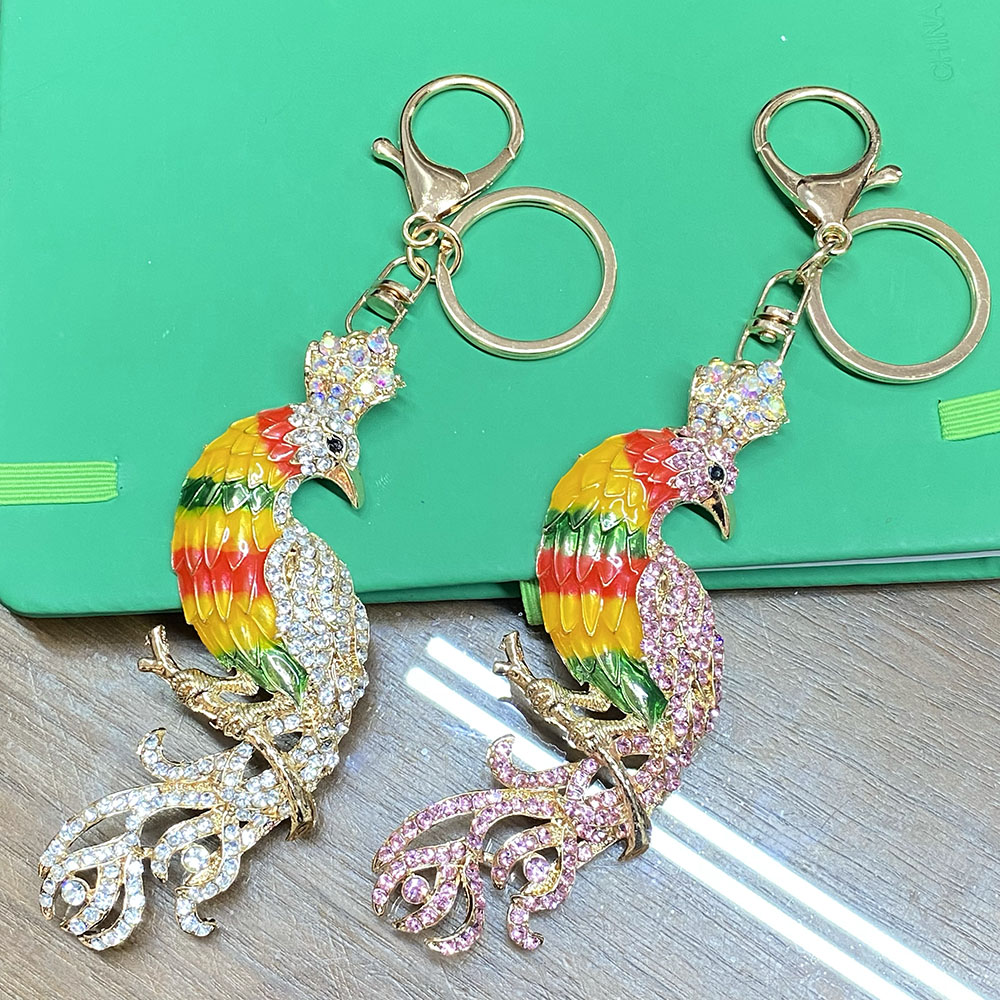 LZ-040 ASST PEACOCK keychain(6PCS)