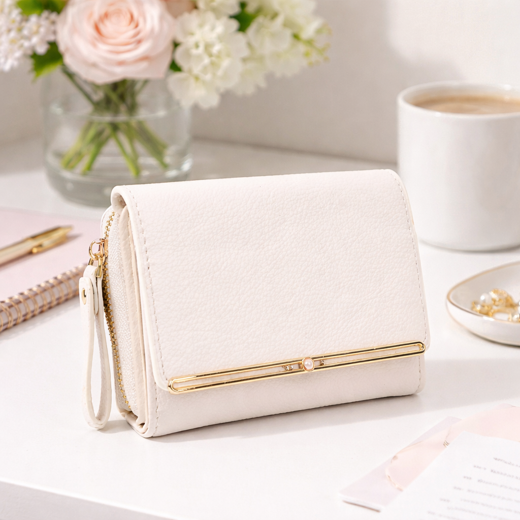 Q-1024-BG Trifold Wallet