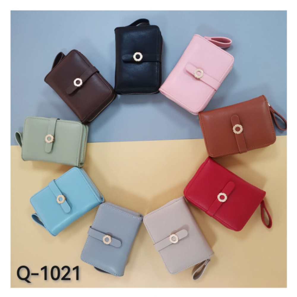 Q-1021-ASST Trifold Wallets 12pcs