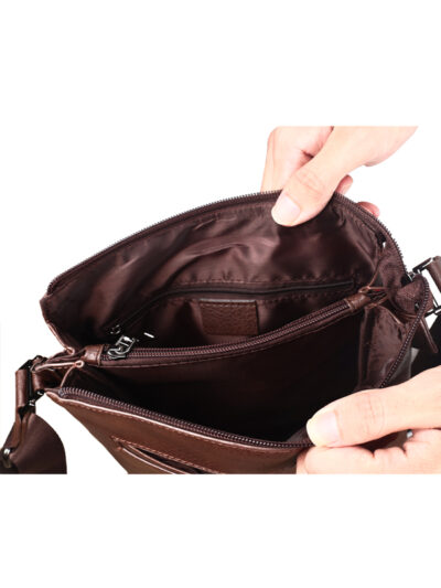 1813-BK Men Crossbody Bag