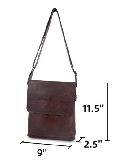 1813-BK Men Crossbody Bag