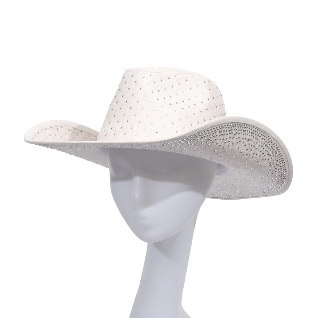 HA780002 IV/CL Rhinestones Cowgirl Hat