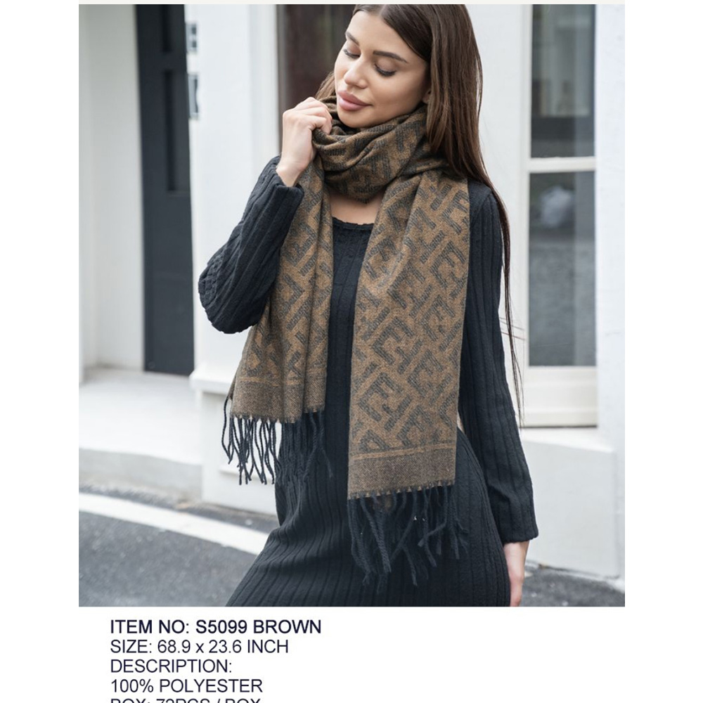 S5099 BR Fashion Scarf