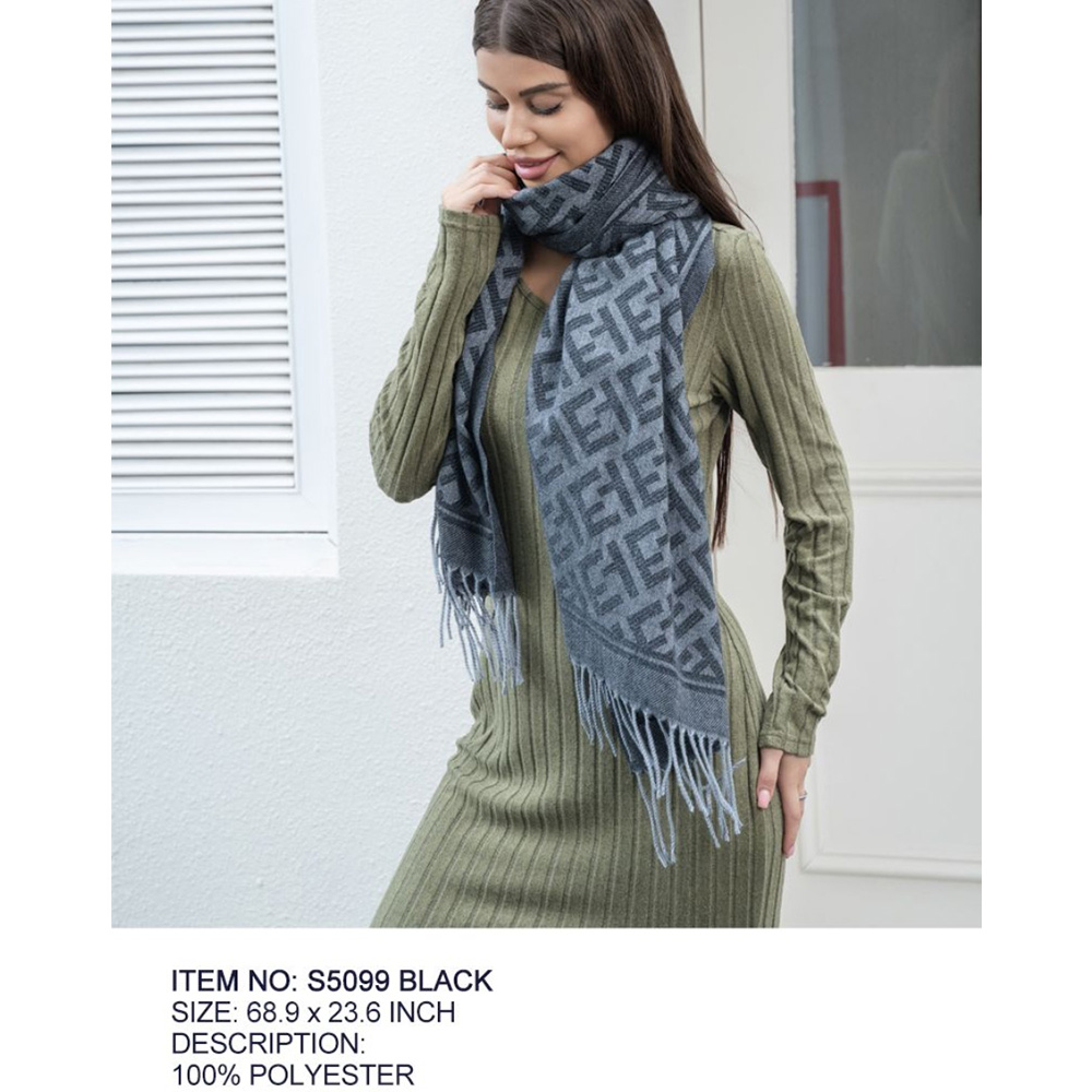 S5099 BK Fashion Scarf
